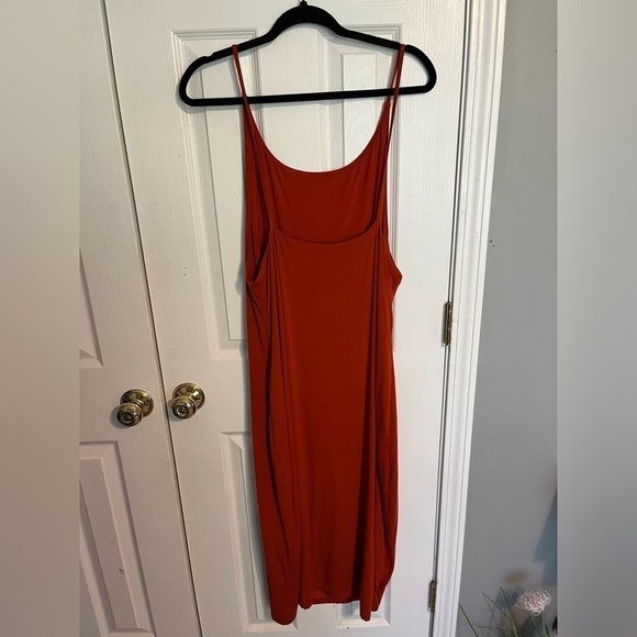 J Crew Red Maxi/Midi Dress - Picture 2 of 5